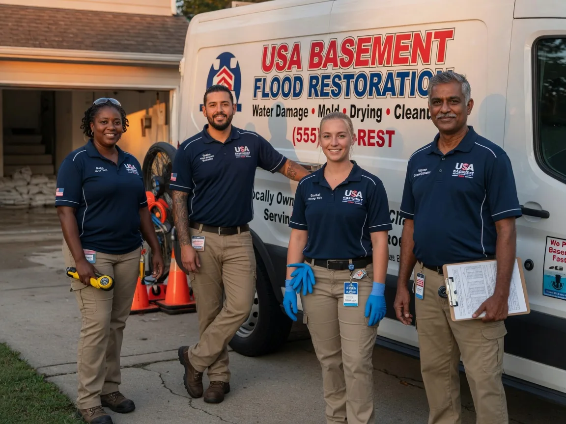 Basement Flood Cleanup company in Edgecomb, ME